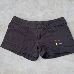 Vintage mini Maui & Sons Y2K cargo grey shorts
